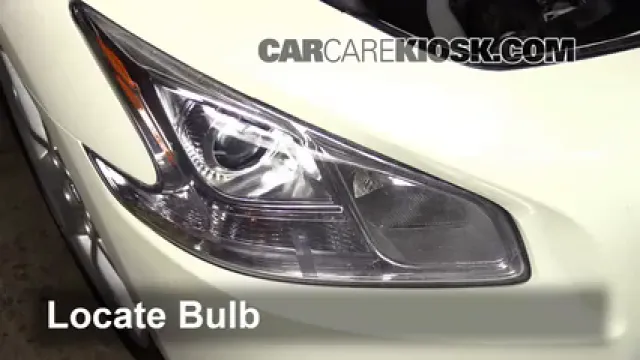2013 Nissan Maxima SV 3.5L V6 Luces Luz de estacionamiento (reemplazar foco)